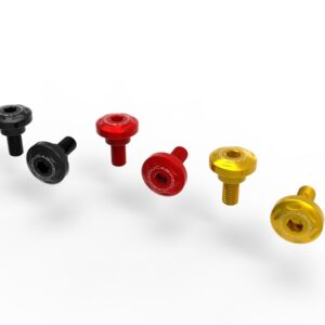 KVT40 - SCRAMBLER HIGHER EXHAUST HEAT GUARD SCREW KIT