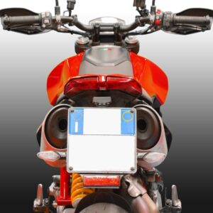 PRT19 - HYM 950 ADJUSTABLE LICENSE PLATE HOLDER