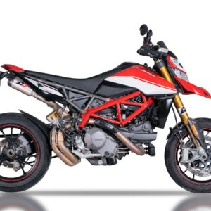 QD Ducati Hypermotard 950 Double Gunshot Titanium Exhaust System (2019 & Up)