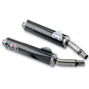 Termignoni Ducati Monster 600 620 695 750 800 900 1000 S4 Carbon Fiber Slip-On Exhaust System.