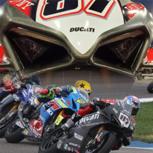 Ducati V2 Panigale Track / Race Bike Headlight Decals (2020 To 2024)