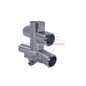 CBE Ducati V4 Panigale Streetfighter Billet Thermostat Bypass Junction Adapter (2018+)