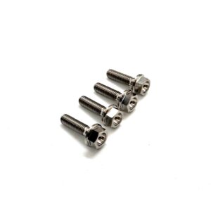 HRT ​Titanium Hex Flange Head Bolt (M8x1.25 - 15mm, 20mm, 25mm, 30mm)