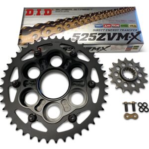 Superlite Ducati 1199 1299 V2 Panigale 525 Conversion Quick Change Sprocket Chain Kit