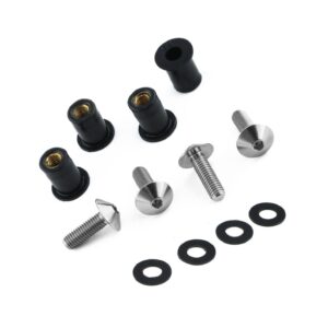 HRT Titanium M4 Windscreen Bolt Hardware Kit