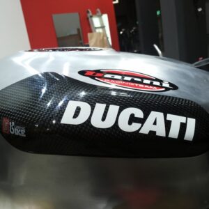 Ducati V2 Panigale > Carbon Fiber Fuel Tank Slider / Guard