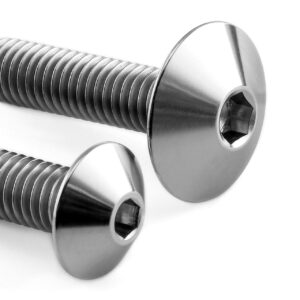 HRT ​Titanium Large Button Head M6 Fairing Bolts