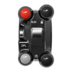Throttle control with integrated handlebar switch