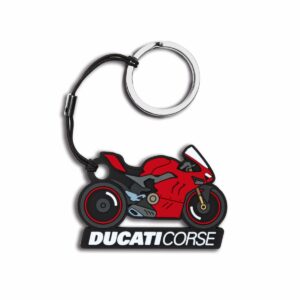 DC Panigale V4S Rubber Key Ring