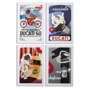 Ducati Museum post-cards set Set of cards (4 pieces)