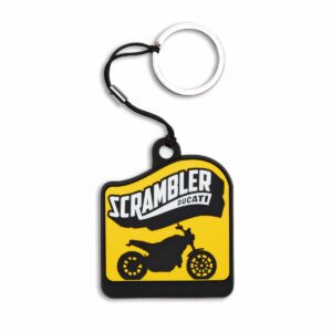 Scrambler Bike Key-ring