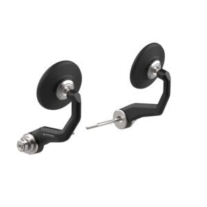 Evotech -  Handguard Bar End Mirrors (Retro) -  DesertX Rally (2024+)