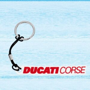 DC Logo Rubber Key Ring