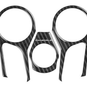 Ducati Panigale 1199 / 1299 Carbon Fibre Yoke Pad (Red Dynamic)