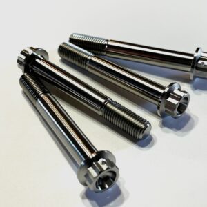 Titanium caliper bolts