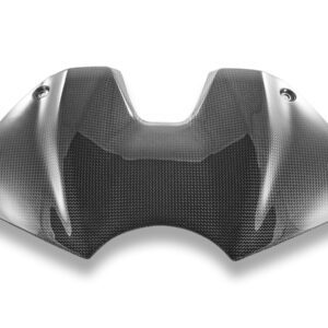 CRB129L - PANIGALE V4 GLOSSY CARBON TANK COVER