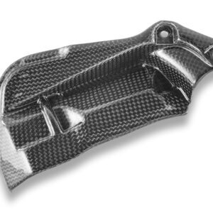CRB130L - SF-PANIGALE V4 RIGHT REAR HEAD COVER GLOSSY CARBON