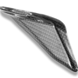 CRB220L - PANIGALE/SF V4 25 GLOSSY CARBON CHAIN GUARD LOWER